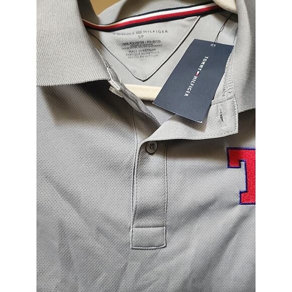 Tommy Hilfiger Men's Polo Shirt MLB Texas Rangers Small A130 Baseball NWT New - Picture 3 of 9